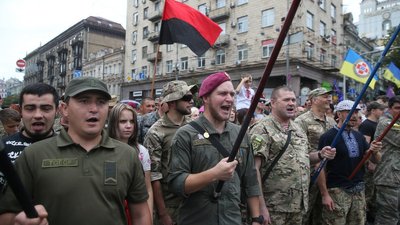 Марш незалежності: у Києві відбулася багатотисячна хода ветеранів