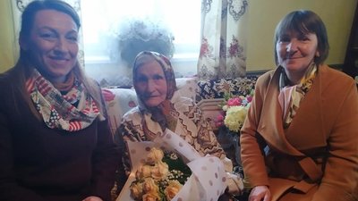 Зв'язкова УПА, прикарпатка Катерина Пастух перетнула столітній рубіж Зв'язкова УПА, прикарпатка Катерина Пастух перетнула столітній рубіж