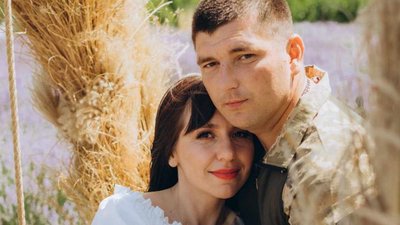 На Тернопільщині повінчалися військовий і переселенка