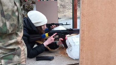 На Тернопільщині військові провели вишкіл для цивільних