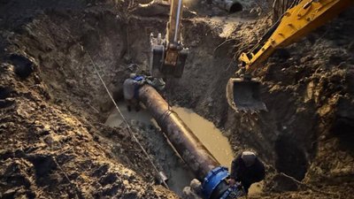 Ремонтні роботи на водогоні