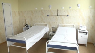 У лікарні Нетішина для лікування "ковідних" хворих відведено 80 ліжок, до 63 з них підведений кисень. Фото: Суспільне. Поділля. У лікарні Нетішина для лікування "ковідних" хворих відведено 80 ліжок, до 63 з них підведений кисень. Фото: Суспільне. Поділля.