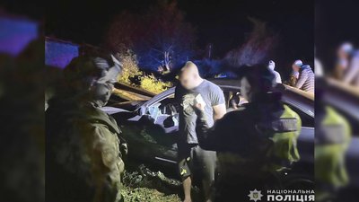 Затримання правоохоронцями нетверезого водія у Ніжині, який погрожував підірвати гранату