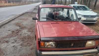 2 січня на Полтавщині сталася аварія за участі велосипедиста та автомобіліста