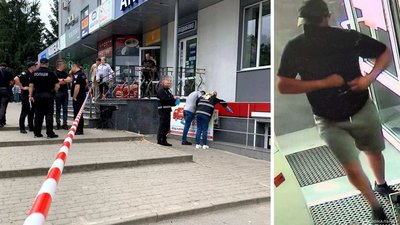 В правоохоронця, який під час пограбування обмінника у Рівному застрелив чоловіка, могли бути борги В правоохоронця, який під час пограбування обмінника у Рівному застрелив чоловіка, могли бути борги