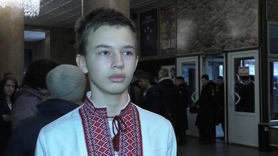 Денис Пономаренко, учень 9 класу «Запорізького січового колегіуму-інтернату» Денис Пономаренко, учень 9 класу «Запорізького січового колегіуму-інтернату»