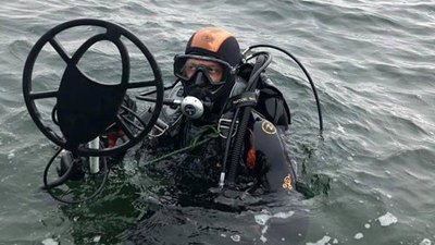 На Миколаївщині співробітники ДСНС виявили 31 боєприпас в акваторії Чорного моря На Миколаївщині співробітники ДСНС виявили 31 боєприпас в акваторії Чорного моря