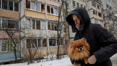 Київ після обстрілу 5 лютого 
