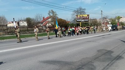 Траурна процесія в Тернополі, Тернопіль, 9 квітня, 2024 Траурна процесія в Тернополі, Тернопіль, 9 квітня, 2024