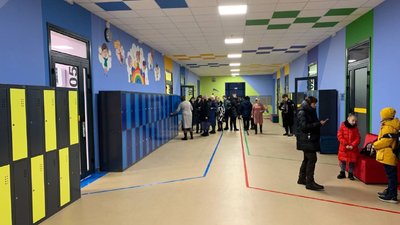 У житомирському ліцеї № 23 відновили навчання в реконструйованому корпусі У житомирському ліцеї № 23 відновили навчання в реконструйованому корпусі