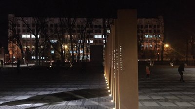 У Харкові вшанували пам'ять загиблих на сході у лютому У Харкові вшанували пам'ять загиблих на сході у лютому