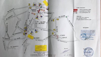 Тимчасова схема руху вулицею Богдана Хмельницького Тимчасова схема руху вулицею Богдана Хмельницького