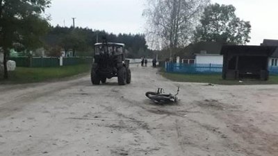 На Волині двоє дітей на мотоциклі потрапили у ДТП