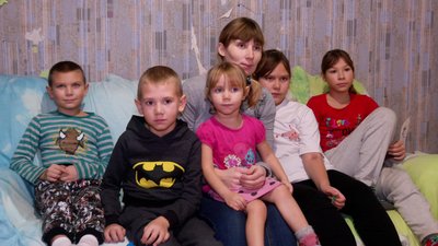 Пережили окупацію: історія багатодітної сім'ї з Бригадирівки на Харківщині