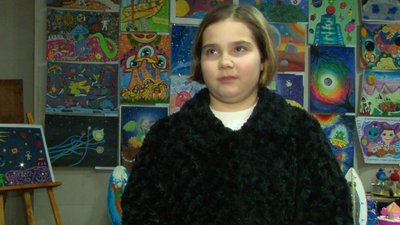 Черкаські школярі змагаються в конкурсі "Космічні фантазії" Черкаські школярі змагаються в конкурсі "Космічні фантазії"