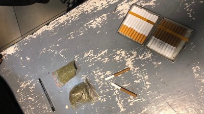 На "Ягодині" службовий пес знайшов наркотики у шкарпетках контрабандиста