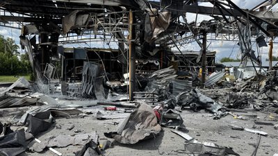 У Чутовому на Полтавщині армія РФ атакувала чотири автозаправні станції