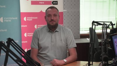 Євгеній Іванішин в етері Українського радіо. Рівне