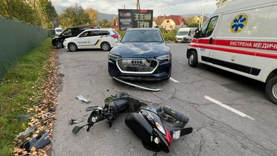 На Закарпатті внаслідок ДТП травмовані двоє неповнолітніх дівчат: що відомо