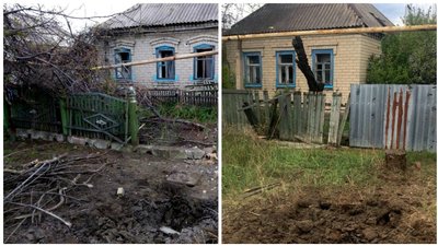 Пошкоджено шість будинків та авто: бойовики обстріляли житловий сектор Мар’їнки