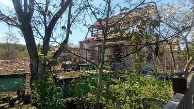 Наслідки падіння ракетних уламків на дачах Наслідки падіння ракетних уламків на дачах