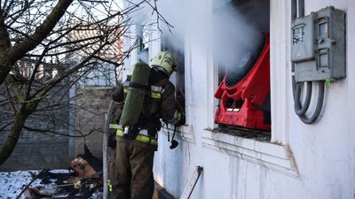 Пожежа Корабельний район Миколаїв 15 січня