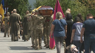 Андрія Гірченка проводжають в останню путь, 30 червня 2023 рік.