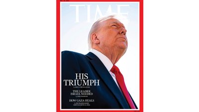 Дональд Трамп на обкладинці Time