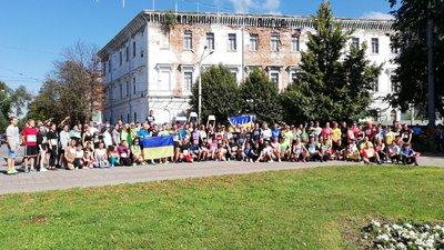«Їх тут пам’ятають»: у Полтаві влаштували забіг для підтримки воїнів