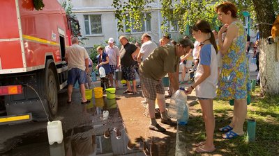 У Смілі на Черкащині немає води через ракетний удар У Смілі на Черкащині немає води через ракетний удар