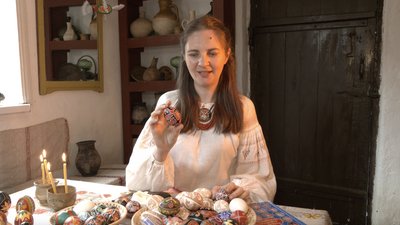 Черкаська писанкарка розповіла про свої роботи Черкаська писанкарка розповіла про свої роботи