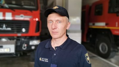 В луцькій пожежній частині служить рятувальник з Маріуполя