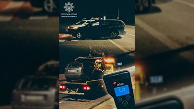 П'яний водій на Чернігівщині: рівень алкоголю в крові у 16 разів перевищував норму