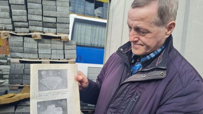Кам'яний хрест козацької доби у Житомирі — хто має захистити місцеву знахідку старовини Кам'яний хрест козацької доби у Житомирі — хто має захистити місцеву знахідку старовини