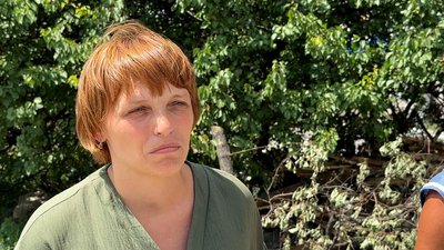 Добропілля після обстрілів та із 20-годинною комендантською Добропілля після обстрілів та із 20-годинною комендантською