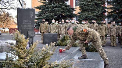 У Тернополі вшанували пам’ять військовослужбовця Володимира Єгоренка