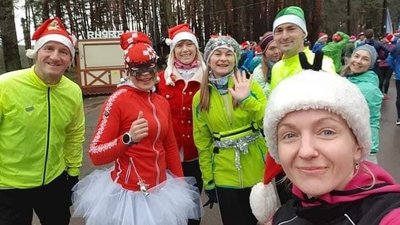 Житомиряни взяли участь у щорічному забігу "AfterОлів'є Run 2022" Житомиряни взяли участь у щорічному забігу "AfterОлів'є Run 2022"