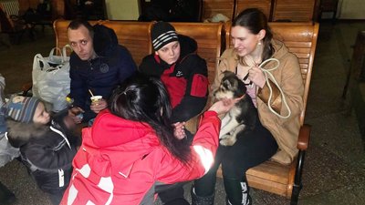 Переселенці, евакуація, потяг, Донеччина, Бердичів, Житомирщина, залізниця Переселенці, евакуація, потяг, Донеччина, Бердичів, Житомирщина, залізниця
