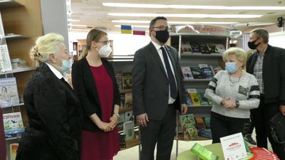 У херсонській обласній бібліотеці ім. Олеся Гончара відкрили відділ польської літератури