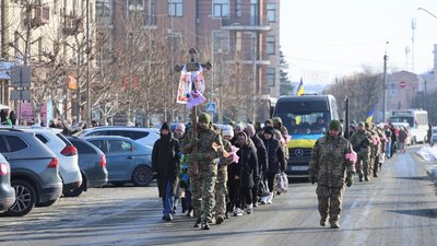 В Умані попрощалися із загиблим захисником ЗСУ