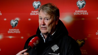 Головний тренер збірної Ісландії з футболу Оге Гарейде після матчу з Україною.