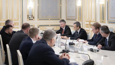 Зеленський провів зустріч із радниками лідерів Великої Британії та ЄС