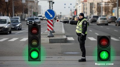 Сигнали регулювальника: пояснює патрульна поліція Сигнали регулювальника: пояснює патрульна поліція