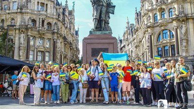 Херсонські волонтери об’єдналися у Німеччині заради перемоги України