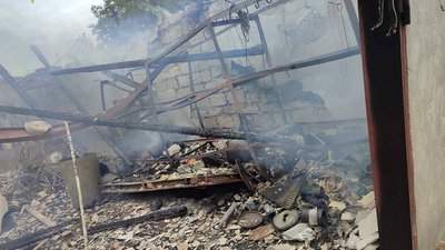 На Миколаївщині рятувальники за добу загасили п'ять пожеж