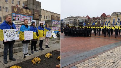 "Вистояли на Майдані – переможемо у війні". У Кропивницькому відзначили День Гідності та Свободи