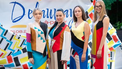 Соня Делоне, Делоне знову в Одесі, Зелений театр, фестиваль моди