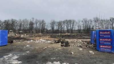 Один зі знищених будинків у Смілі на Черкащині не відновлять Один зі знищених будинків у Смілі на Черкащині не відновлять