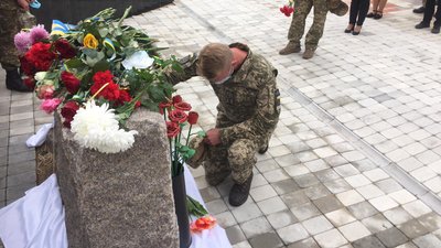 На Миколаївщині відкрили меморіальний комплекс загиблим військовим На Миколаївщині відкрили меморіальний комплекс загиблим військовим