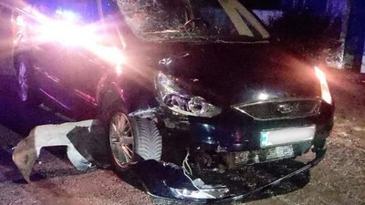 Автомобіль "Ford Galaxy", який на смерть збив пішохода, 22 жовтня 2023 року Автомобіль "Ford Galaxy", який на смерть збив пішохода, 22 жовтня 2023 року